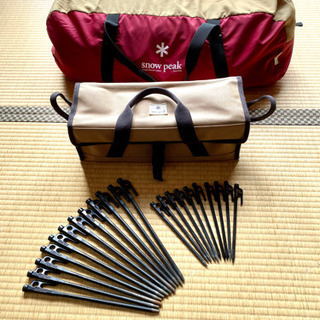 終了】スノーピーク アメニティドームM ソリッドステーク付き