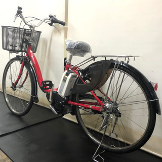 関東全域送料無料 保証付き ヤマハ パスナチュラ 26インチ 赤 8.1ah