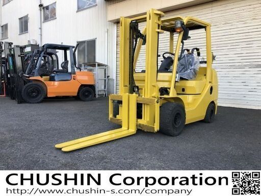 ３トン　コンパクト　サイドシフト付　綺麗(塗装済)　ガソリン＆LPガス(切替式・どちらでも動く!!)　関東輸送費無料