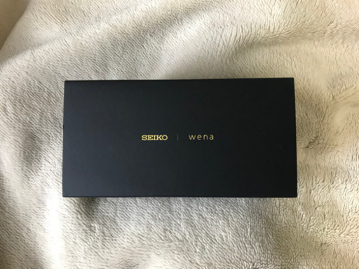 新品 wena Sony セイコー LOWERCASE PremiumBlack