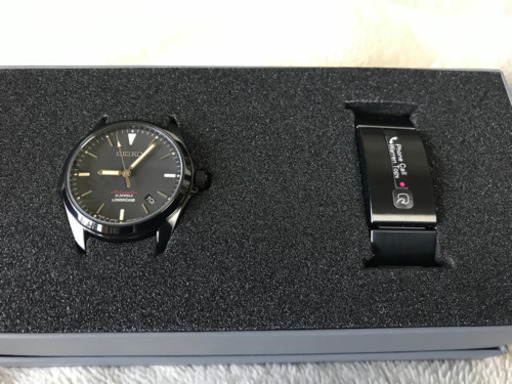 新品 wena Sony セイコー LOWERCASE PremiumBlack