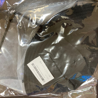 新品未使用　Rutta　ウイルス対策クリアガード付き帽子　ブラック　子供サイズの画像