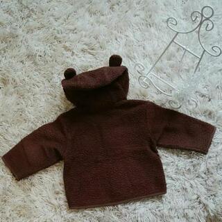 80cm【babyGAP】くまさんアウターの画像