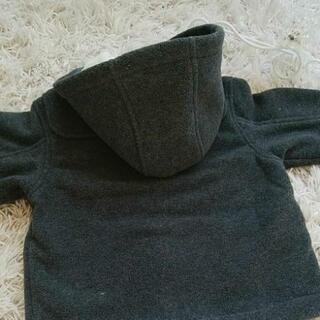 80cm【裏起毛ダッフルコート】の画像