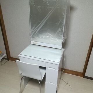 ニトリ　鏡台　ドレッサー　イスセット　比較的キレイです！