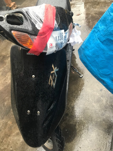 ホンダ　デイオZX 不動　鍵、書類あり。書類は販売証明書