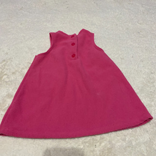 冬用‼️ピンクのハートがポイント！ベビーギャップ　チュニック　（70サイズ） の画像