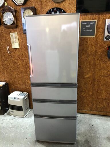 F0709　アクア　冷蔵庫　355L　2016年