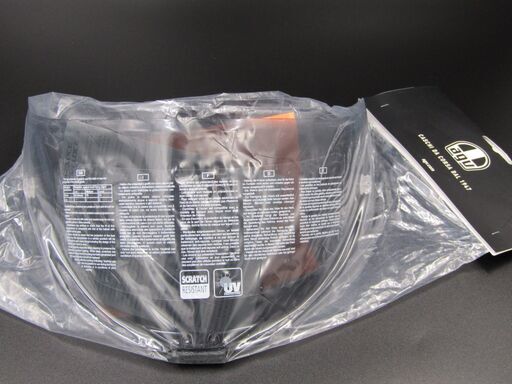 ★国内入手不可？即納★新品★agv Race2 Dスモーク 3.3mm厚