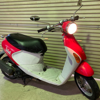 【売約済】実働 BT新品 スズキ CA41A レッツ4 パレット 4スト インジェクションバイク 原付 スクーター レッドの画像