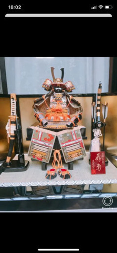 皐月人形セット！豪華