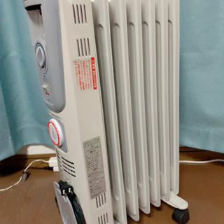 【お取引中】オイルヒーターお譲りします