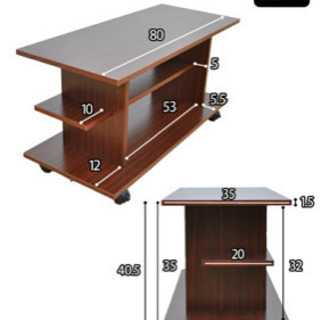 Panasonic 32インチ美品　TV台付きの画像