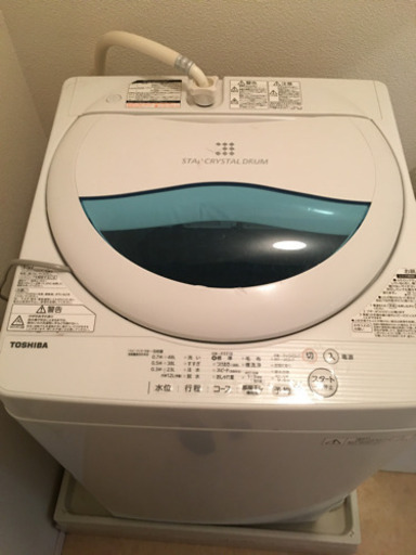 東芝　全自動洗濯機5kg