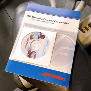 LifeFitnessエアロマグネティックバイク 液晶メーター 心拍・体力測定の画像