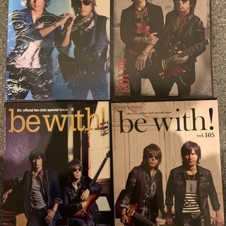 B'z ファンクラブ会報 vol93〜100 102〜105の画像
