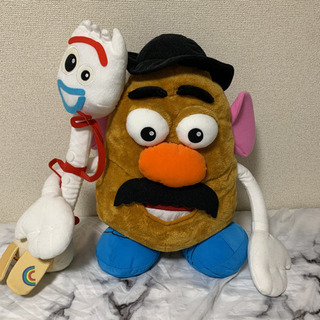 Mr.ポテトヘッドとフォーキー　ぬいぐるみ
