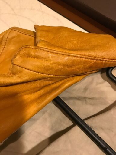 ユナイテッドアローズ　レザージャケット シャツ ビンテージモデル クラッシュ＆ダメージ 国内正規品 UNITED ARROWS ダメー