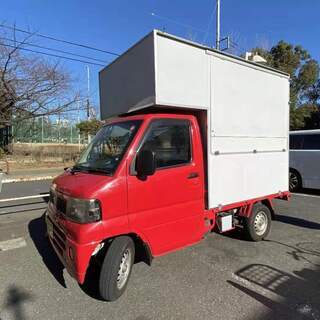 キッチンカー　移動販売車　日産　クリッパートラック　　(検３．１２)