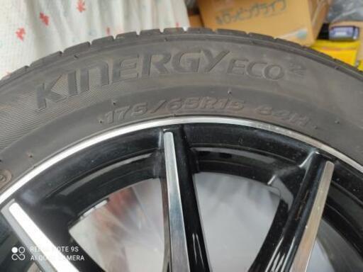 15インチホイール アクアに使用
