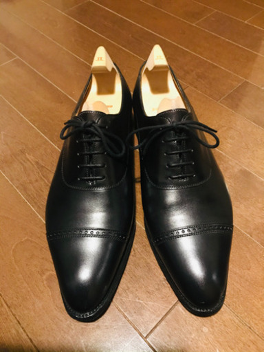 【期間限定:3月中旬まで】【美品】John Lobb ジョンロブ　サイズ 6E ブラック　ビジネスシューズ　革靴