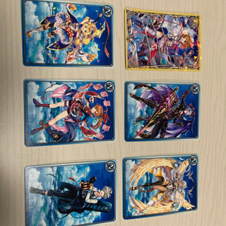 白猫プロジェクト　カード　6枚セットで300円