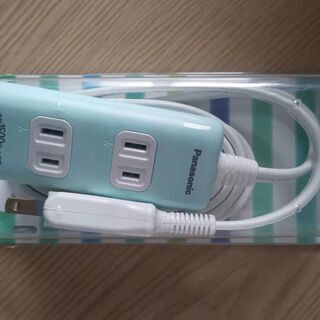 [未使用]パナソニック　延長コード(3個口)　２メートルの画像