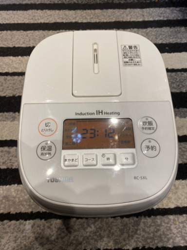 2019年製⭐︎TOSHIBA 炊飯器3合　RC-5XL