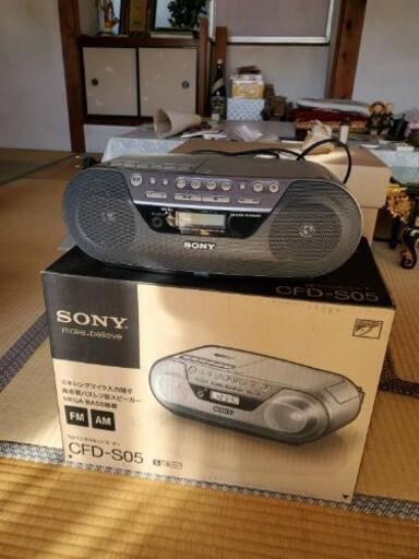 【譲ります】SONY　ラジカセ
