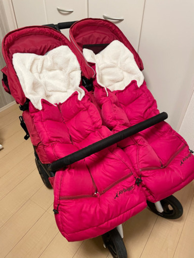 綺麗 Air Buggy エアバギー ココ ダブル 2人乗り 双子 ベビーカー