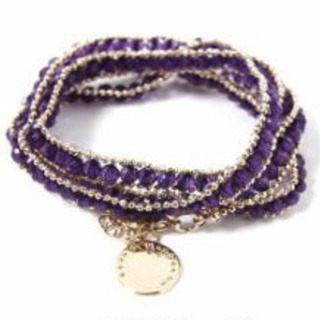 新品未使用　REAL STYLE　カラフルラップブレスレット　ク...