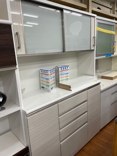 ニトリ　レンジボード　2枚扉　ボスティア140