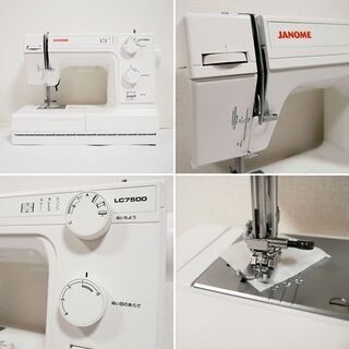 【新品】JANOME レザークラフト対応 電動 ミシン LC7500の画像