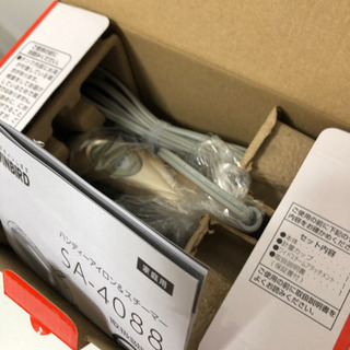 新品未使用　ハンディーアイロン＆スチーマーの画像