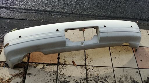 180SX　後期純正バンパー　純正326ホワイト