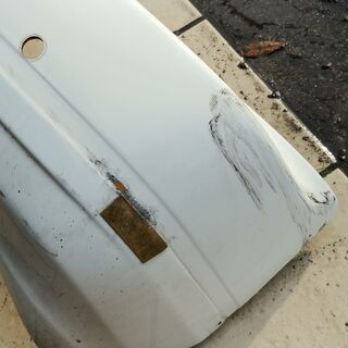 180SX　後期純正バンパー　純正326ホワイトの画像