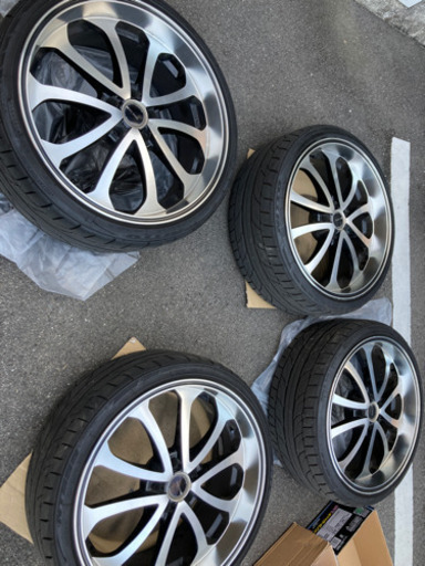 ⭐︎美品20インチ タイヤホイールセットアルミホイール