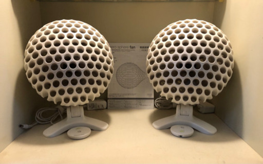 IDEA  aero sphere fan サーキュレーター 扇風機 X 2