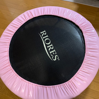 トランポリン ダイエット 遊具 有酸素運動 ピンクの画像