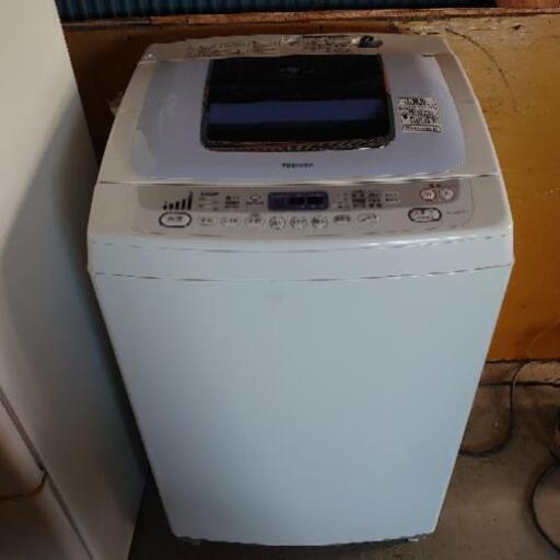 東芝　7キロ洗濯機　風乾燥　中古作動