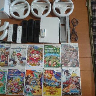 Wii 本体　ソフト14本セットの画像