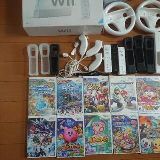 Wii 本体　ソフト14本セットの画像