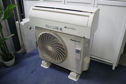 R2553) Panasonic 中古 パナソニック ルームエアコン ホワイト (6畳用/100V)CS-226CF-W 2017年製! エアコン 店頭取引大歓迎♪