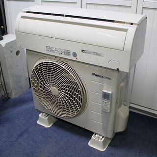 R2553) Panasonic 中古 パナソニック ルームエアコン ホワイト (6畳用/100V)CS-226CF-W 2017年製! エアコン 店頭取引大歓迎♪