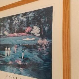 ゴルフ場の絵？ MARK KINGの画像