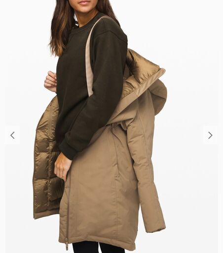 新品　lululemon”Snow Warrior” Parka　新品日本未発売です。タグあり　