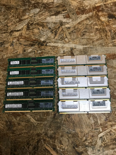 (M5028-00) PCメモリ 1GB 10枚セット 現状品 パソコン 周辺機器