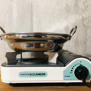 イワタニ カセットフー エコジュニア  CB-ECO-JR 鍋セット