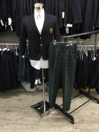 八王子市立　元八中　男子制服　リユース【クローゼット】