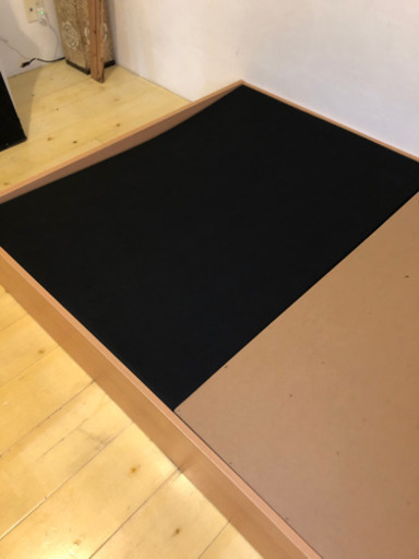 ダブルベッド　一式　【難あり】